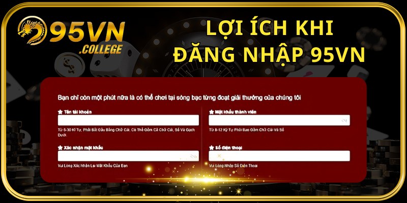 Lợi ích khi login thành công